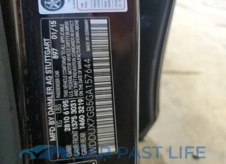 WDDUX7GB5GA157644# 12