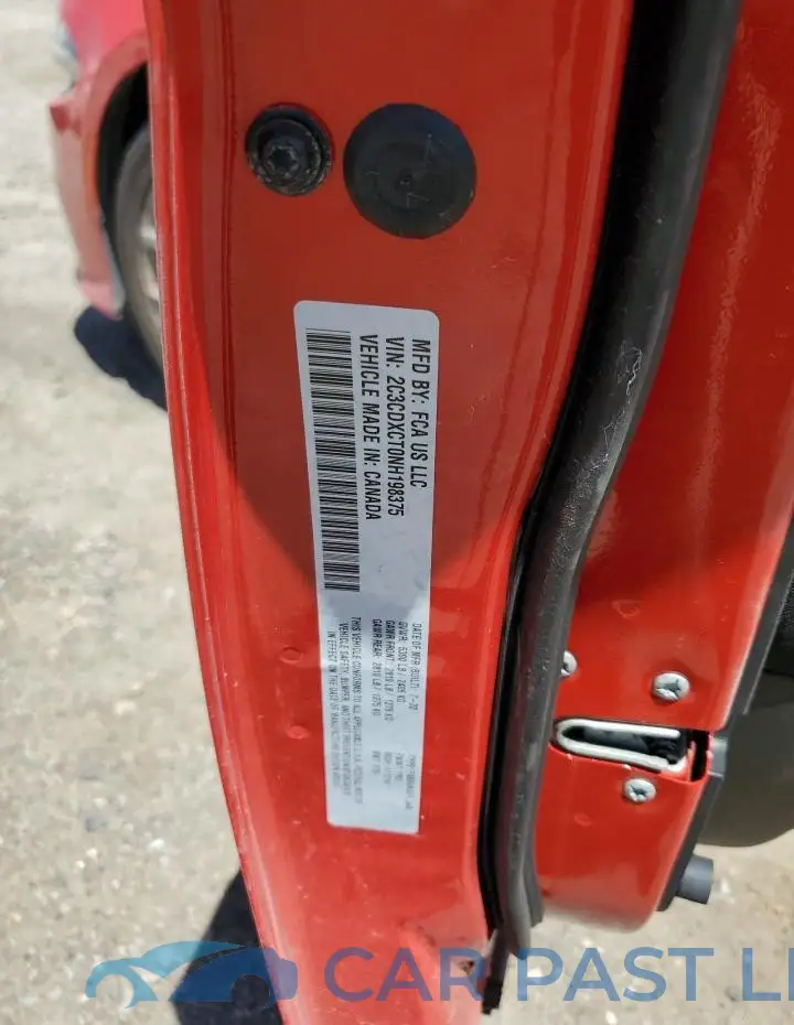 2C3CDXCT0NH198375# 12