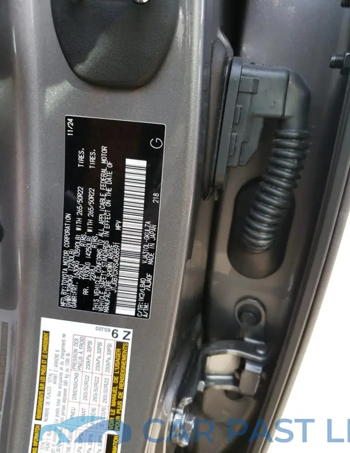 JTJGB7CX9S4068591# 13