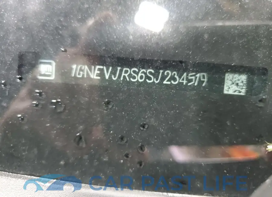 1GNEVJRS6SJ234519# 12