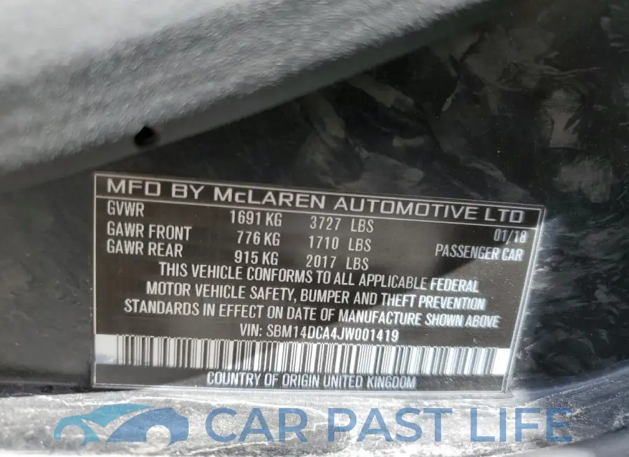 SBM14DCA4JW001419# 13