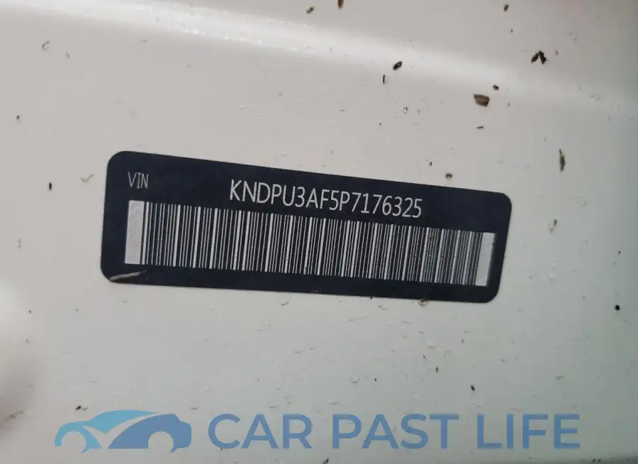 KNDPU3AF5P7176325# 14