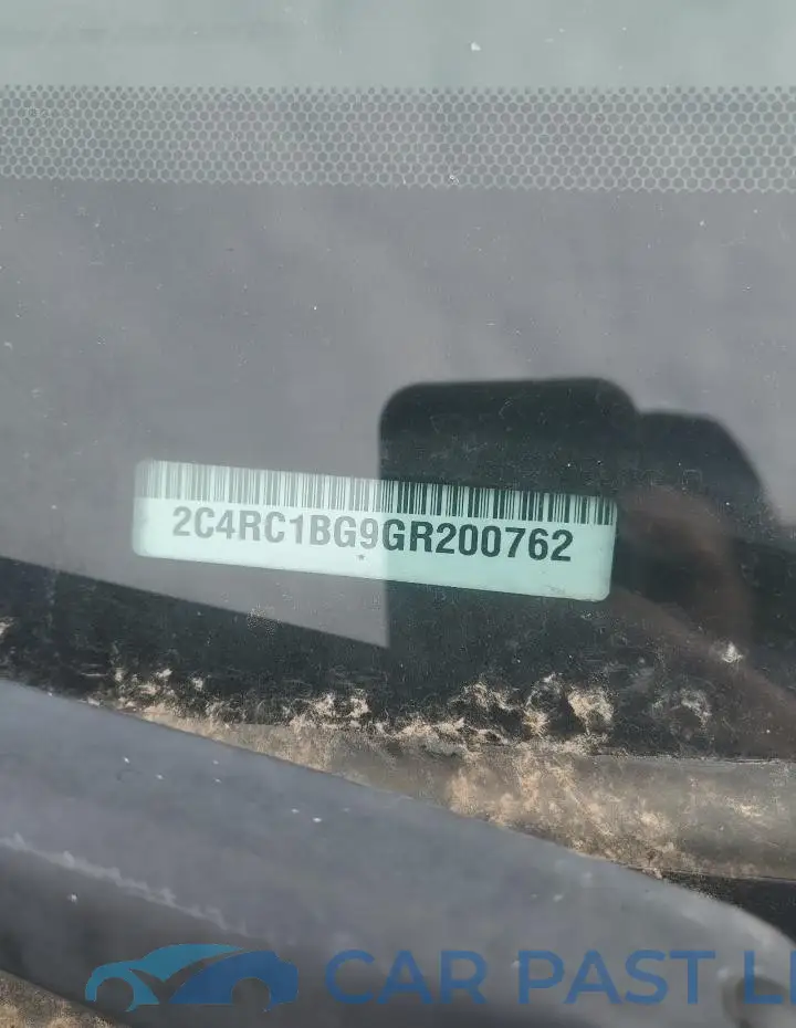 2C4RC1BG9GR200762# 13