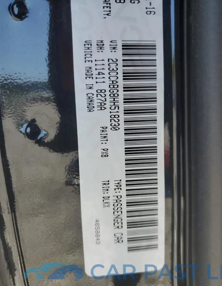 2C3CCABG8HH518230# 12