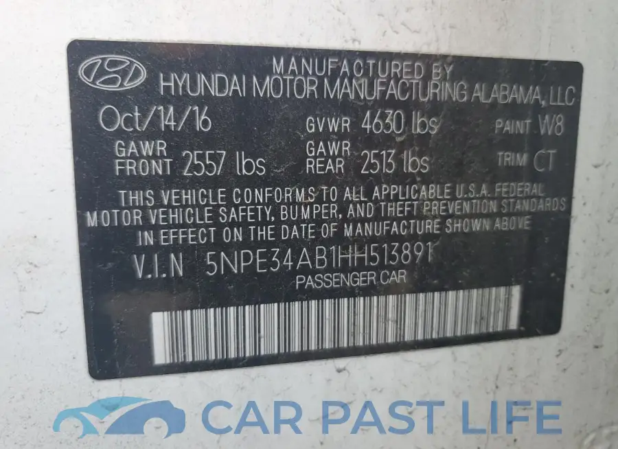 5NPE34AB1HH513891# 12