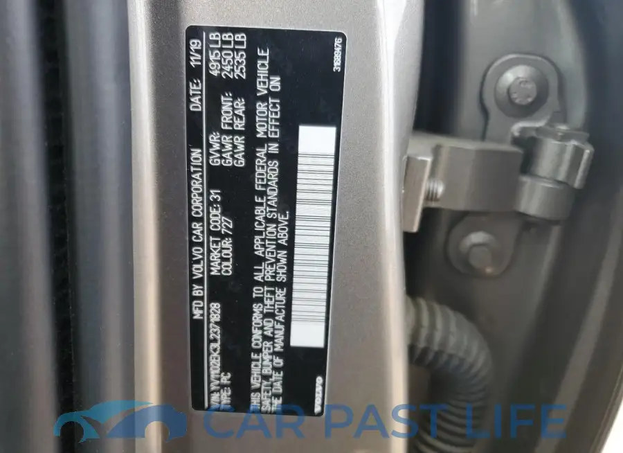 YV1102EK3L2371828# 12