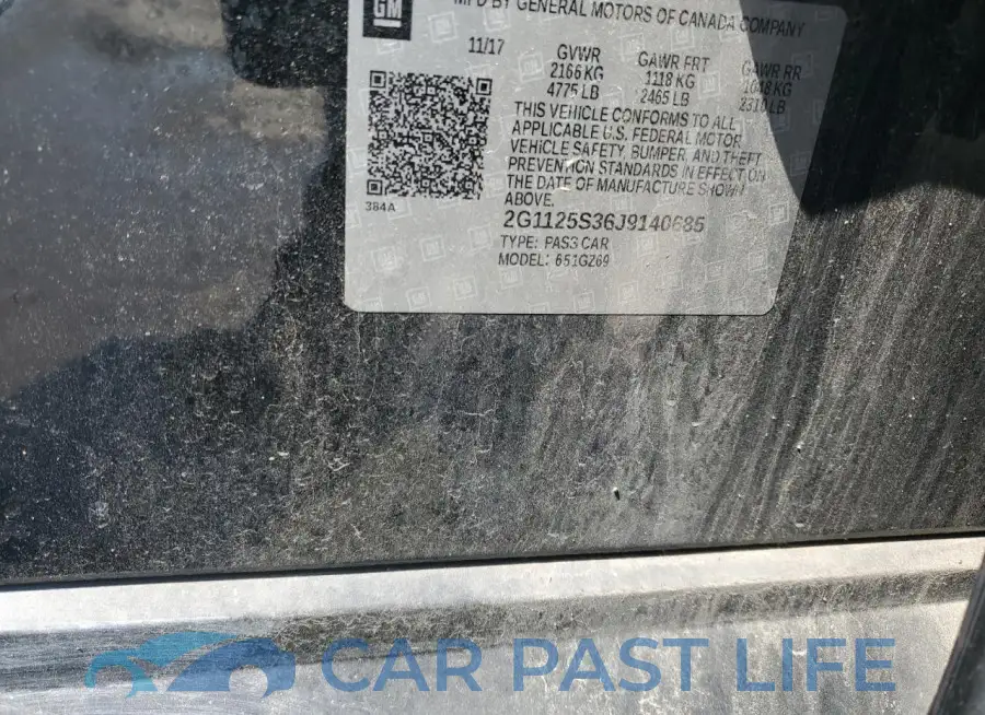 2G1125S36J9140685# 12