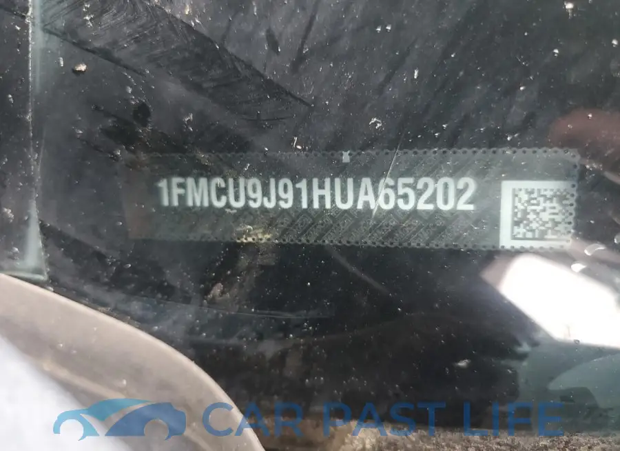 1FMCU9J91HUA65202# 13