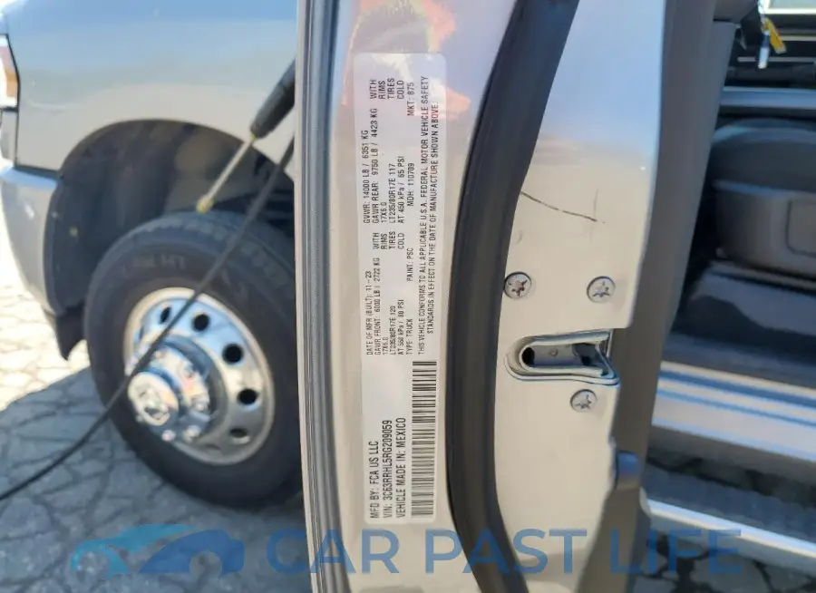 3C63RRHL5RG209059# 12