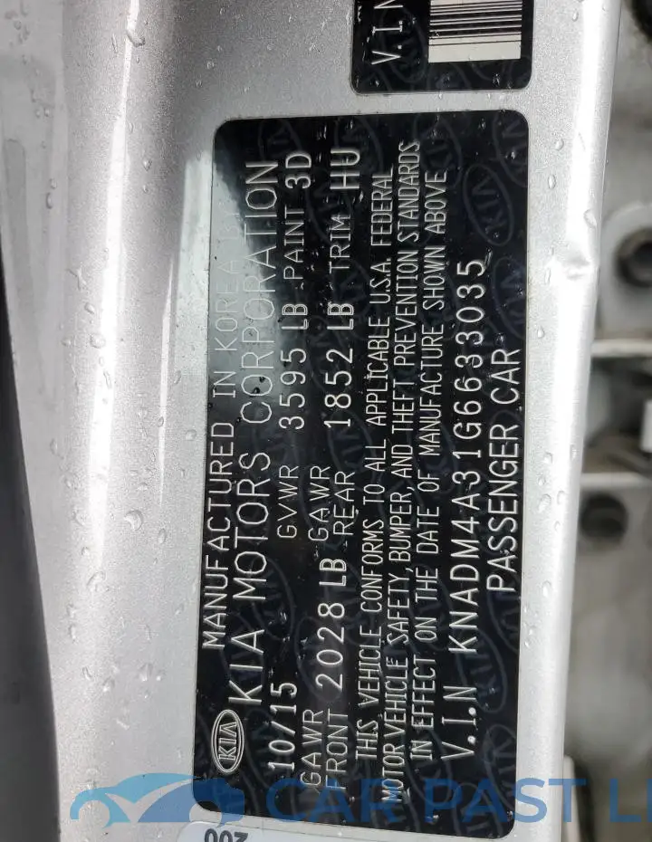 KNADM4A31G6633035# 12