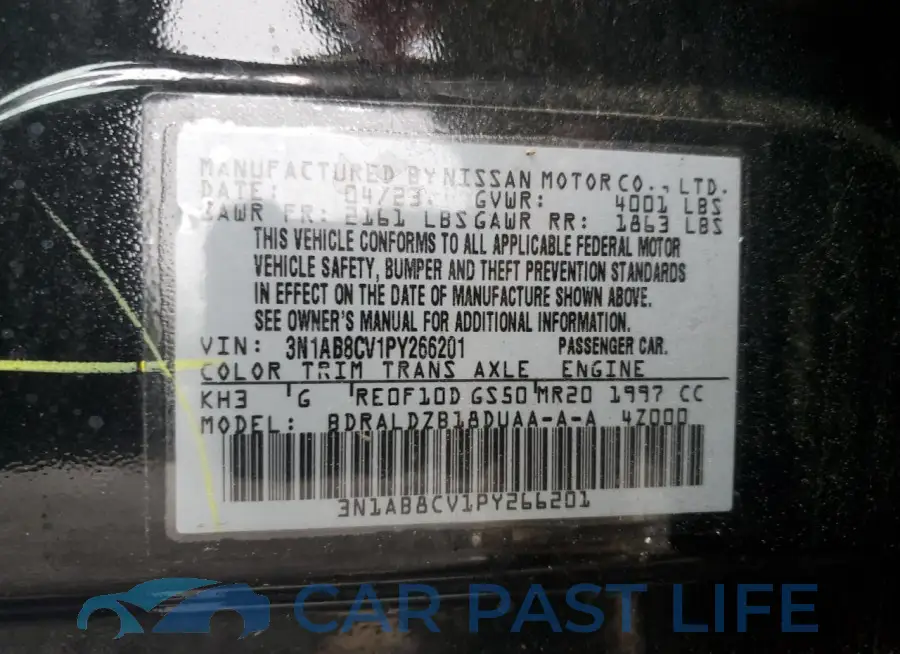 3N1AB8CV1PY266201# 12
