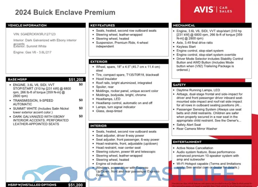 5GAERCKW3RJ127123# 13