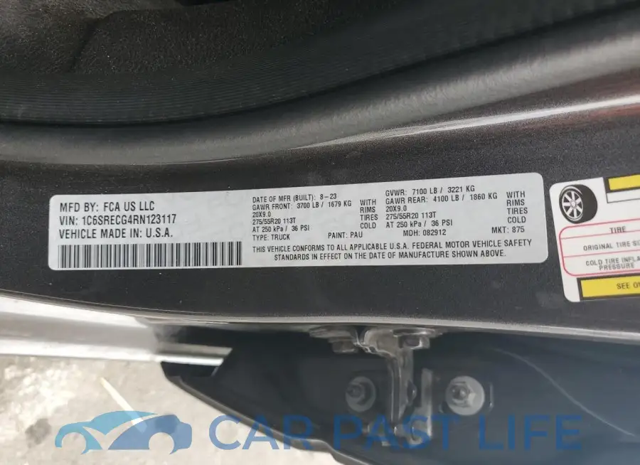 1C6SRECG4RN123117# 12