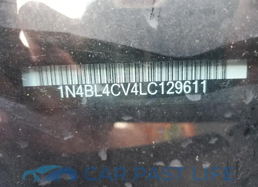 1N4BL4CV4LC129611# 12