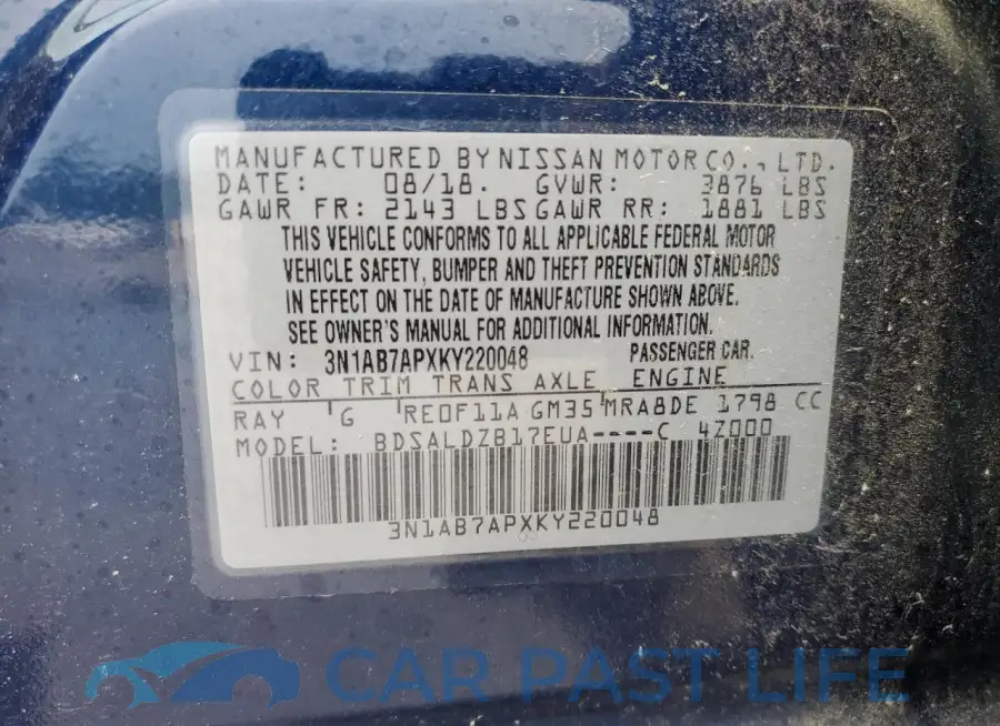 3N1AB7APXKY220048# 13