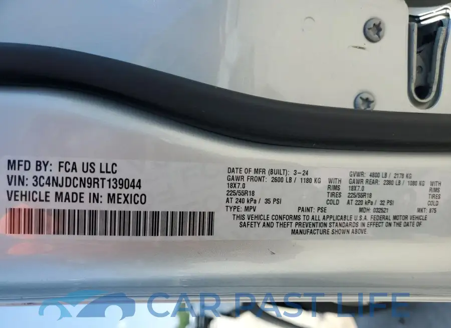 3C4NJDCN9RT139044# 13