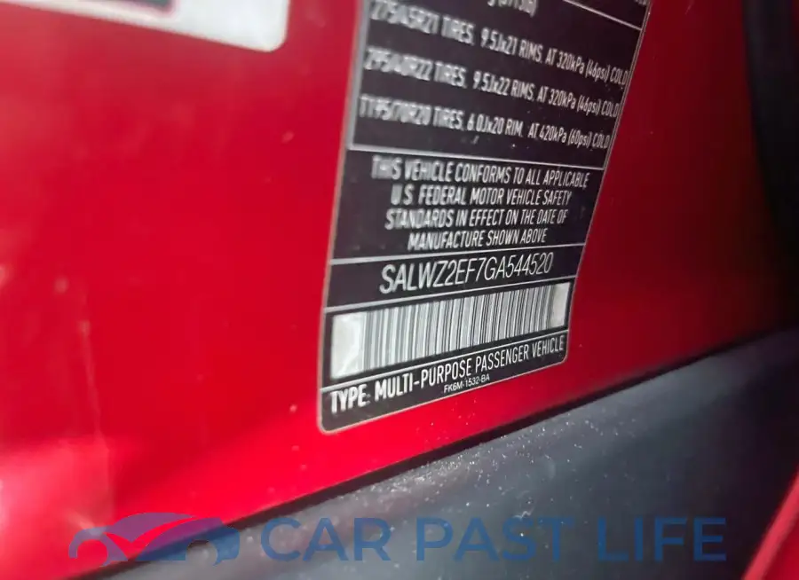 SALWZ2EF7GA544520# 10