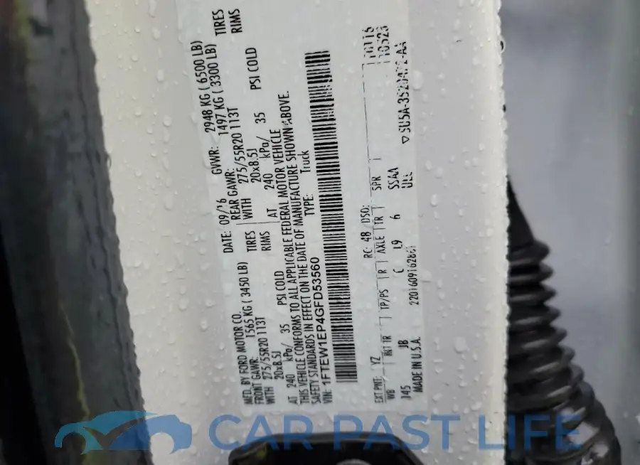 1FTEW1EP4GFD53560# 12