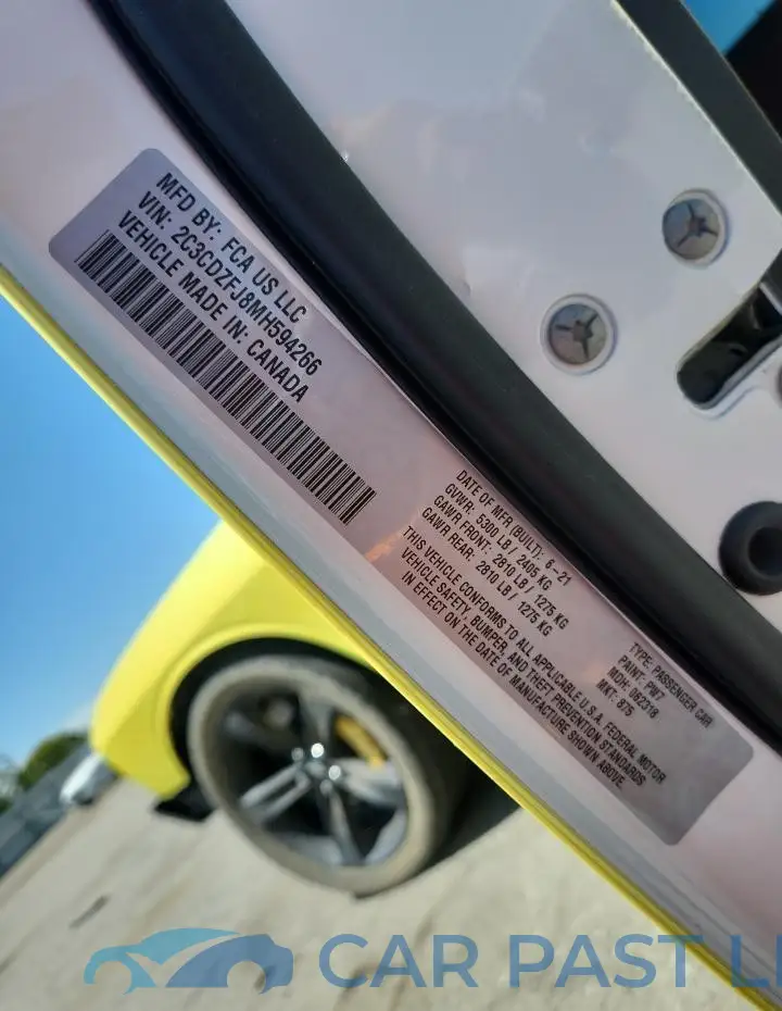 2C3CDZFJ8MH594266# 13