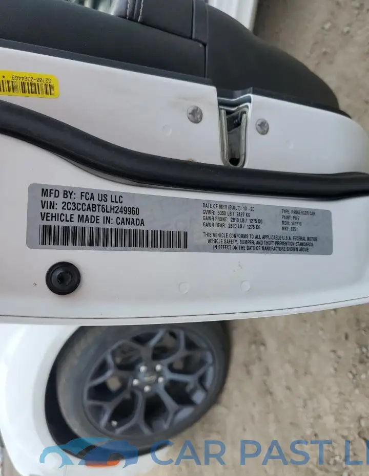 2C3CCABT6LH249960# 12