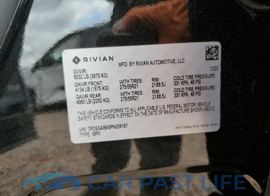 7PDSGABA8PN026187# 13