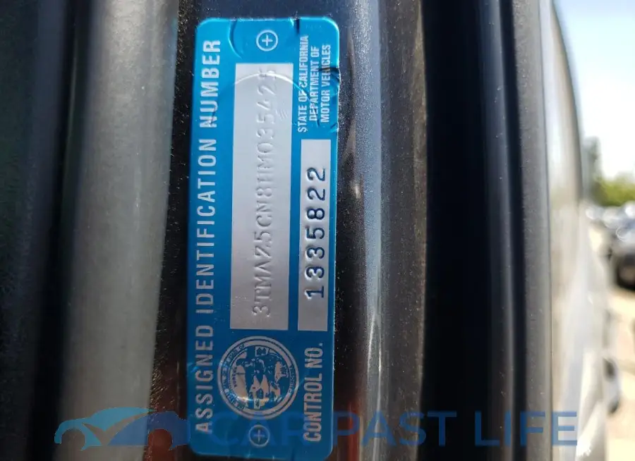 3TMAZ5CN8HM035425# 12
