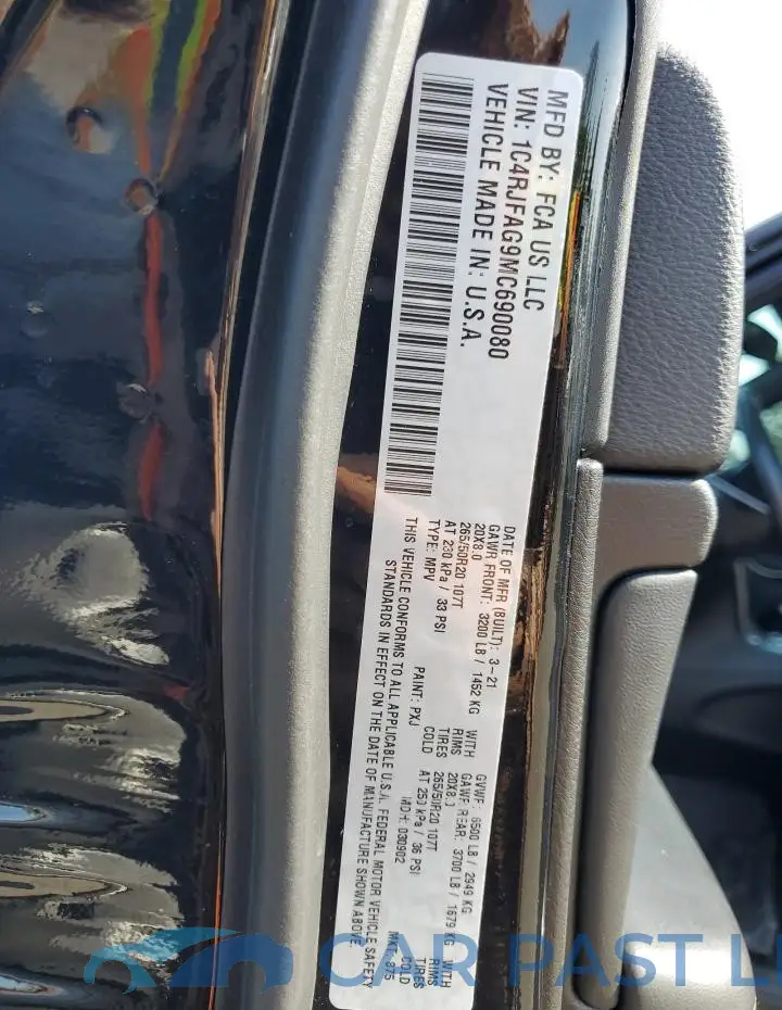 1C4RJFAG9MC690080# 13