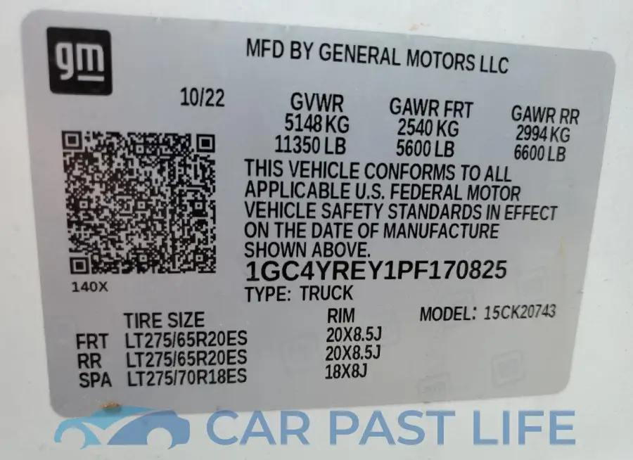 1GC4YREY1PF170825# 12