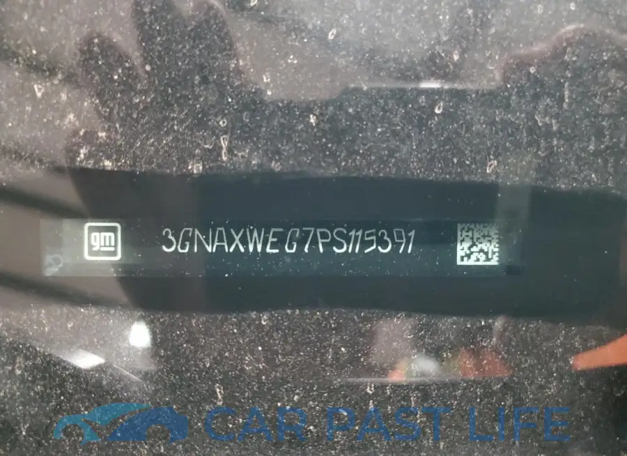 3GNAXWEG7PS115391# 13