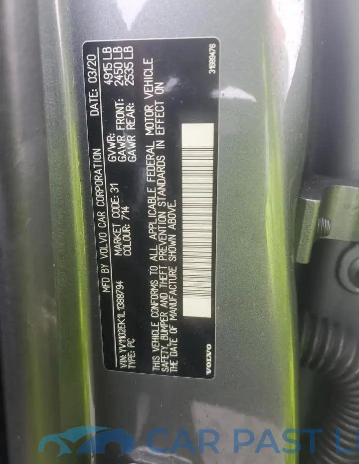 YV1102EK1L1388794# 12