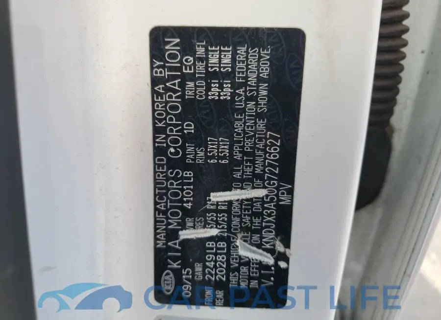KNDJX3A50G7276627# 13