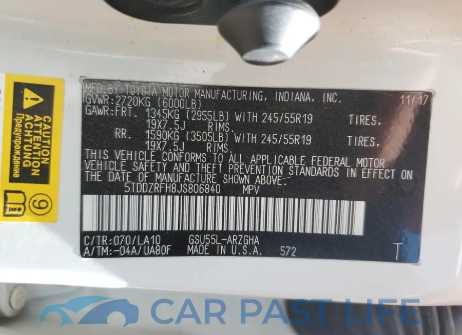 5TDDZRFH8JS806840# 13