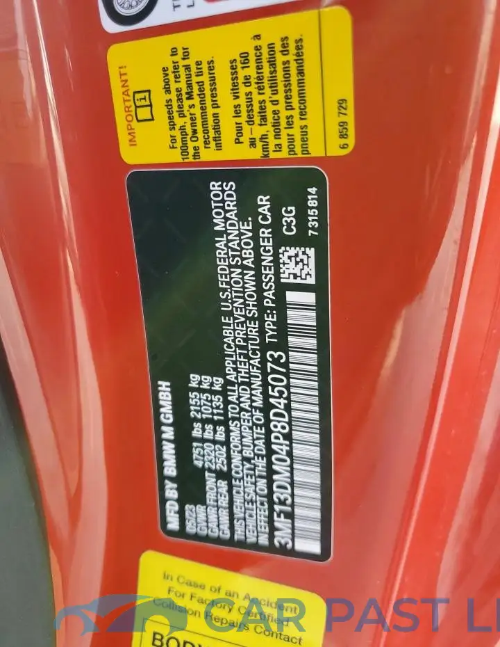 3MF13DM04P8D45073# 12