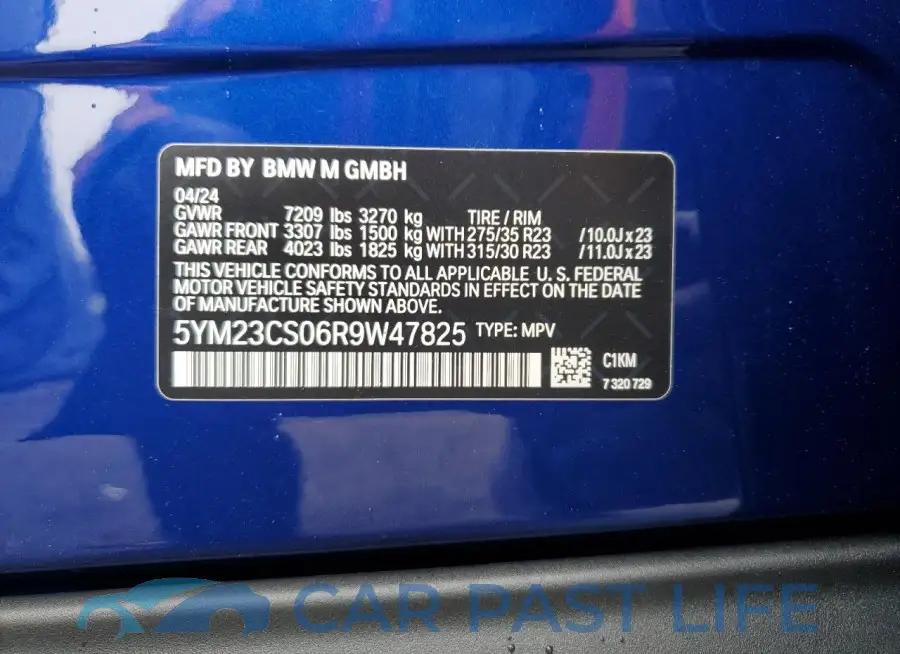 5YM23CS06R9W47825# 13