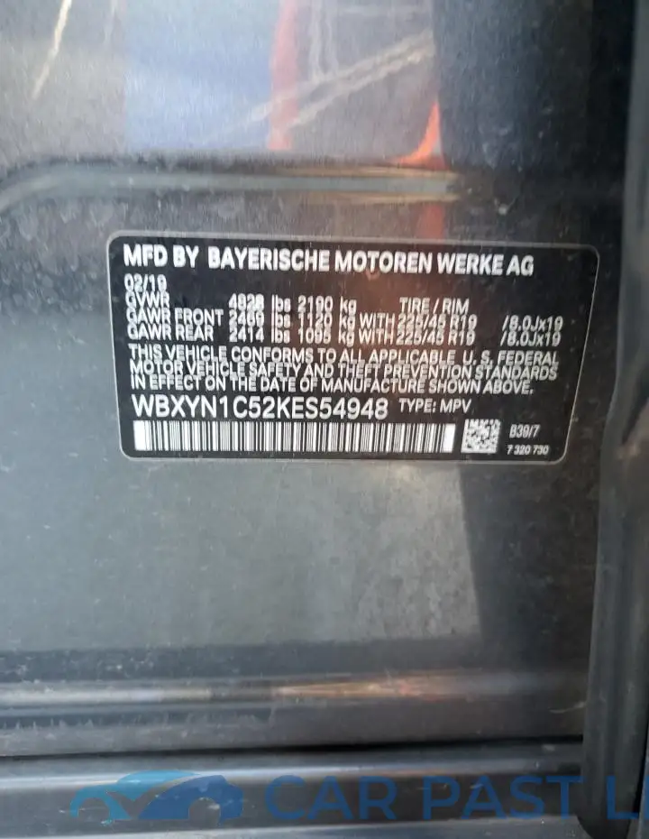 WBXYN1C52KES54948# 12