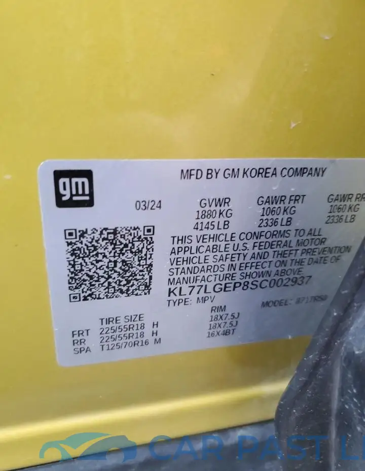 KL77LGEP8SC002937# 13