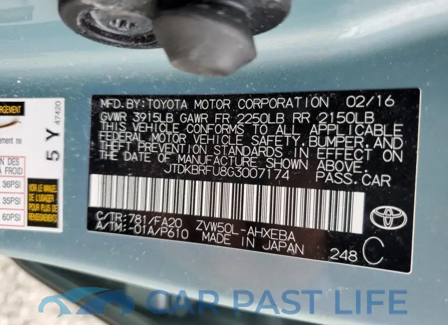 JTDKBRFU8G3007174# 12