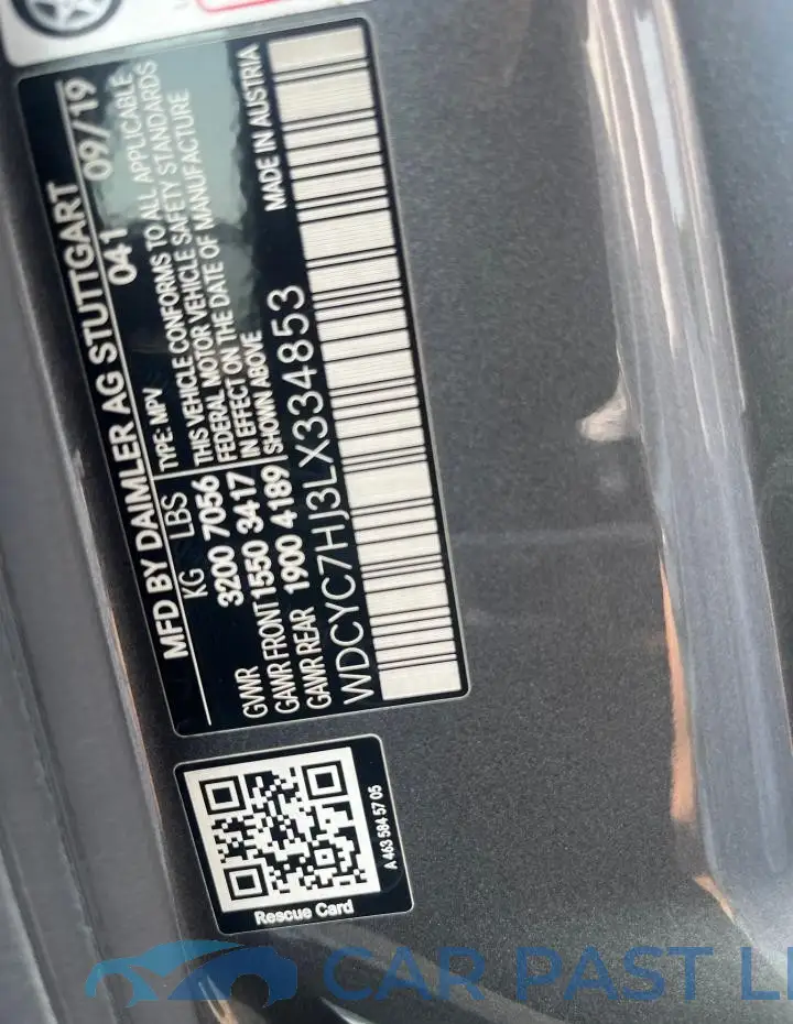 WDCYC7HJ3LX334853# 10