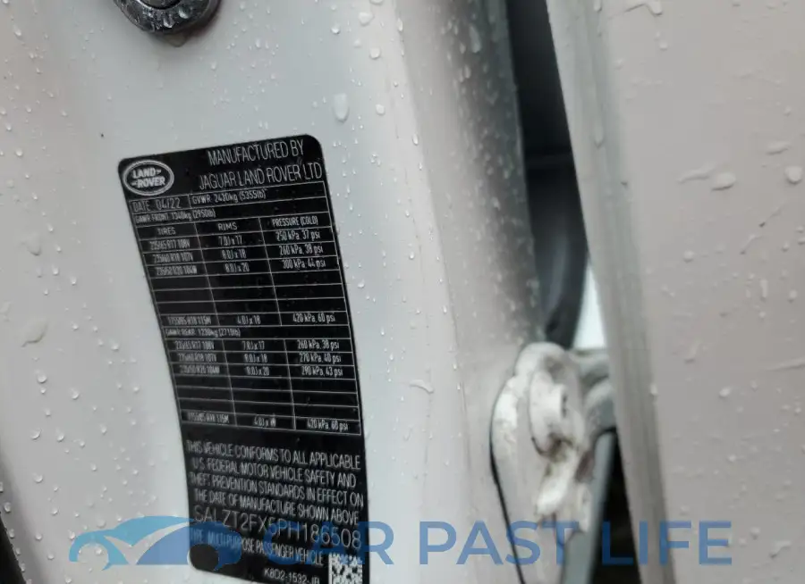 SALZT2FX5PH186508# 14