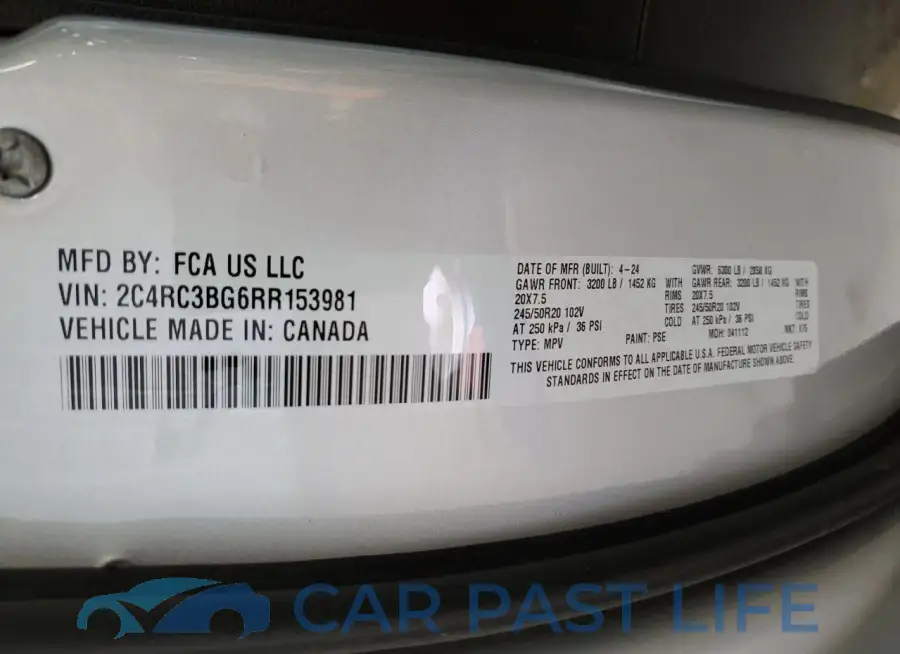 2C4RC3BG6RR153981# 13
