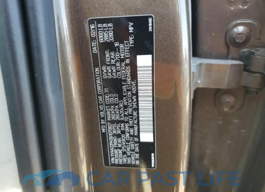YV4A22PK0G1070827# 13