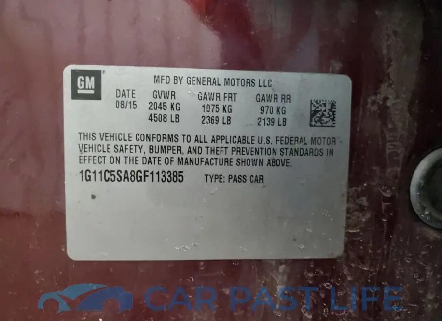 1G11C5SA8GF113385# 12