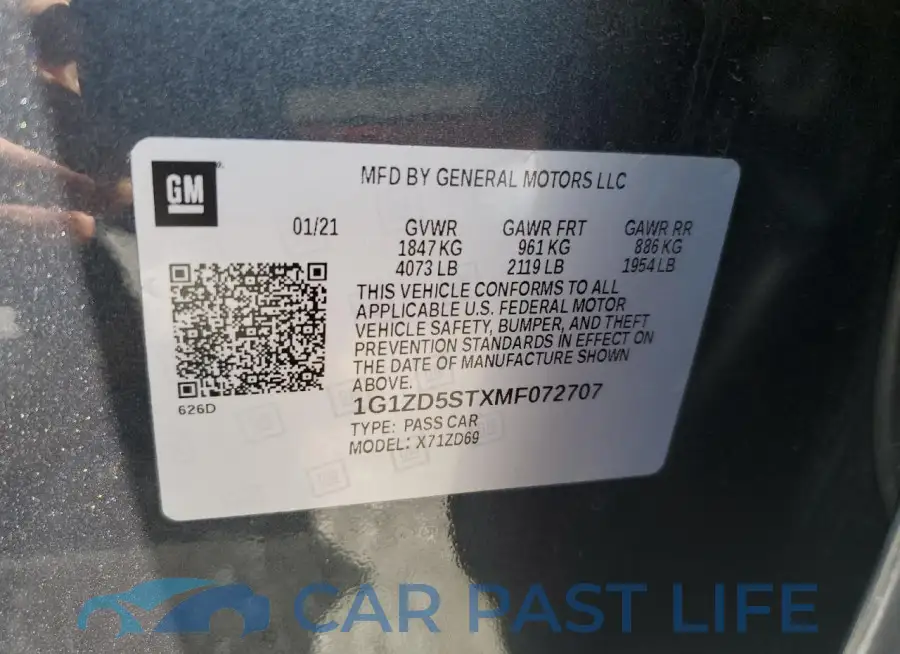 1G1ZD5STXMF072707# 12