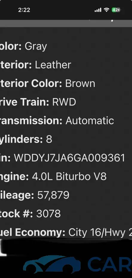 WDDYJ7JA6GA009XXX# 10