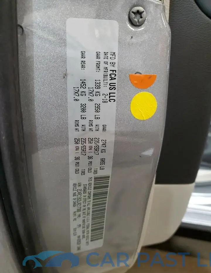 2C4RC1BG9JR217388# 14