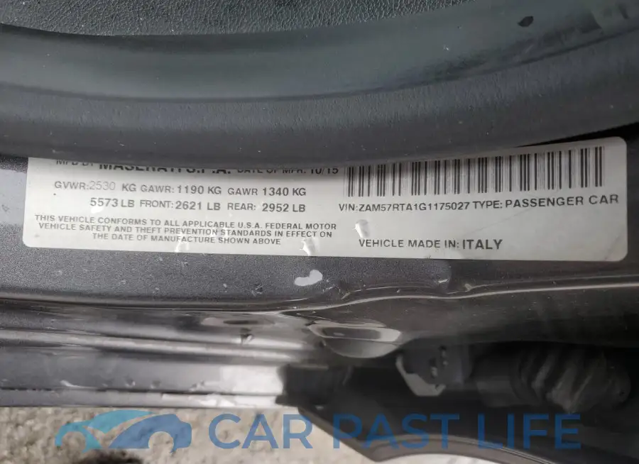 ZAM57RTA1G1175027# 12