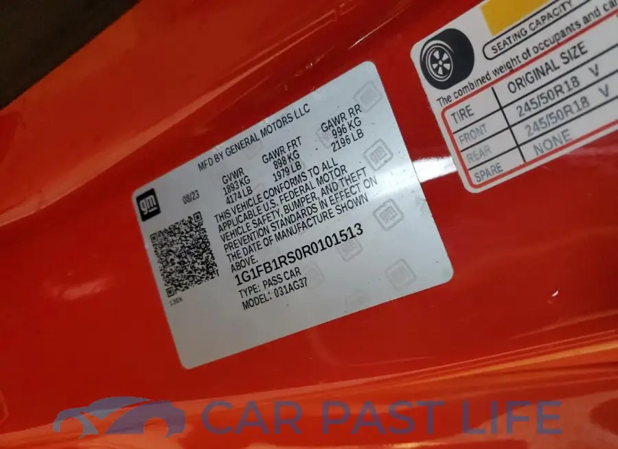 1G1FB1RS0R0101513# 12