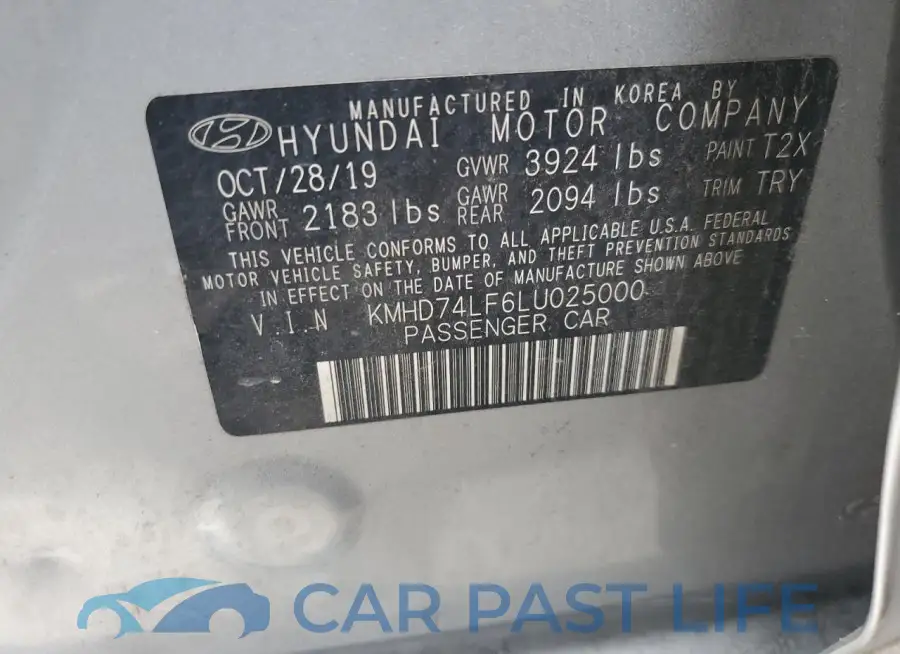KMHD74LF6LU025000# 12