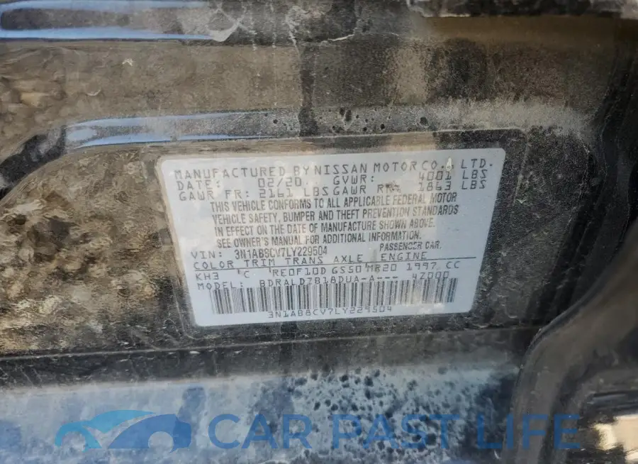 3N1AB8CV7LY229504# 12