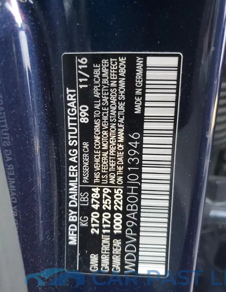WDDVP9AB0HJ013946# 12